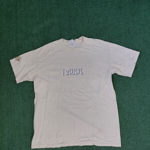 VINTAGE 1999 Macy's New York I Believe T Shirt Size XL